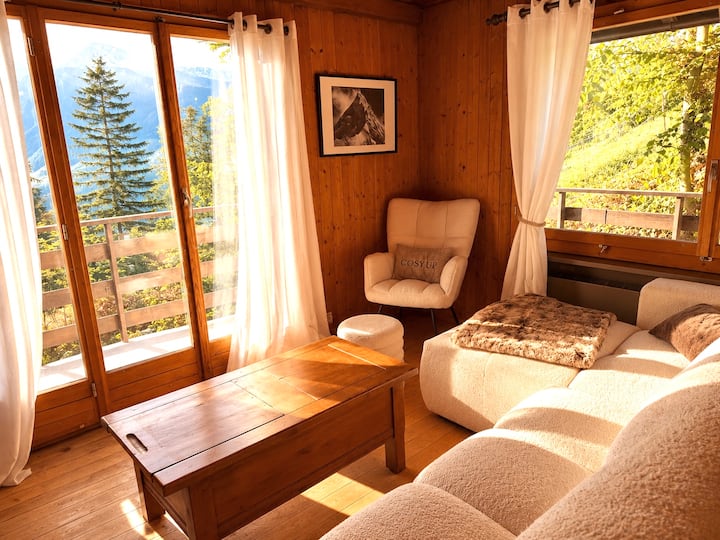 House With Alps View 10 Min From Crans-montana - Crans-Montana