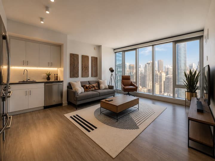 Entire 1br In A High-rise | Stunning Skyline Views - San Francisco, CA