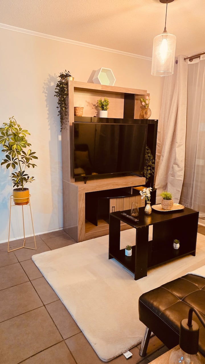 Moderno Y Comodo Departamento Para 4 Personas - Ovalle