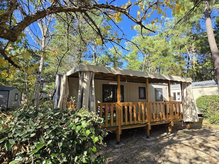Mobil-home Récent - 7 Pers., Forêt / Plage - Saint-Jean-de-Monts