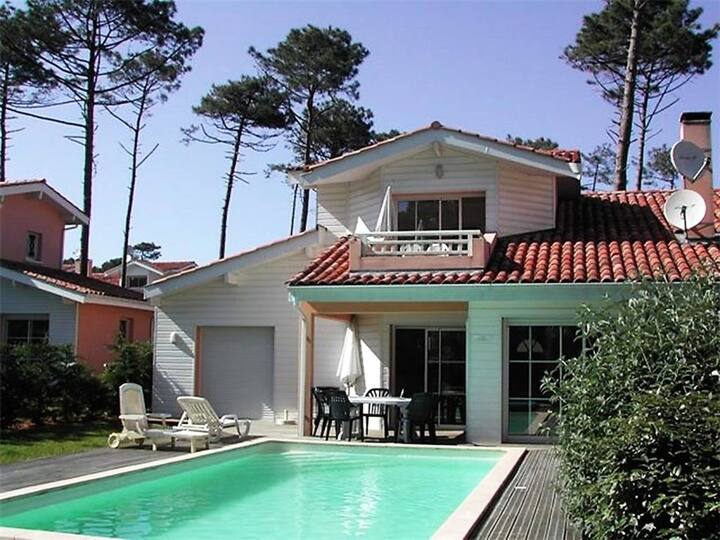 Maison Avec Piscine, Animaux Ok - 8 Pers. - Moliets-et-Maa