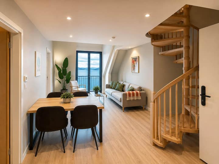 Modern Seafront 3br Loft | Walk To Bryggen - Svb30 - Bergen