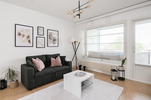 Top performing Airbnb: Casa Hippos - Modern apartment with sauna and park in Nisula