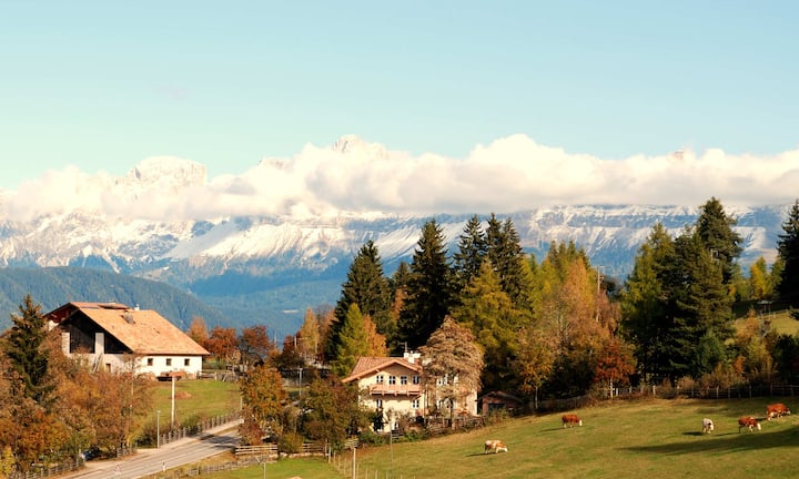 Ferienwohnung Bergklang In Petersberg / Dolomiten - Deutschnofen