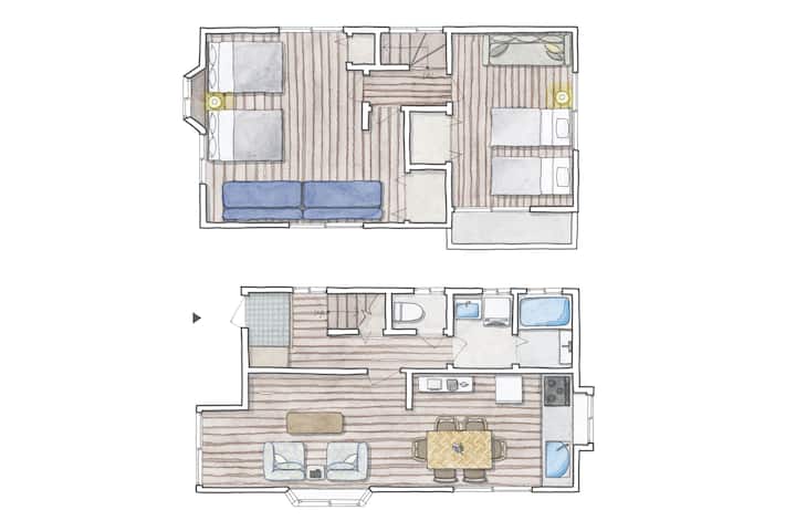 New Open!【一棟貸切】スラムダンクの聖地へ/海まで徒歩5分/江ノ島駅まで徒歩5分/最大8名 - Enoshima