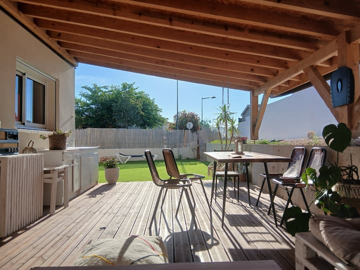Villa 3chambres Avec Terrasse Ombragée Et Jardin - Saint-Cyprien