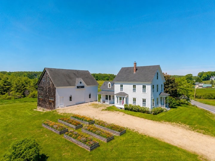 Alewive House | Restored 1860 Farmhouse On 5 Acres - Kennebunk, ME