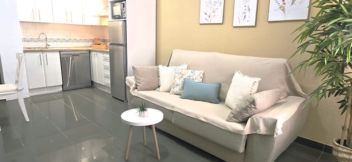 A 30 M De La Playa, Parking, Mascotas, Wifi Y Aa - Roquetas de Mar