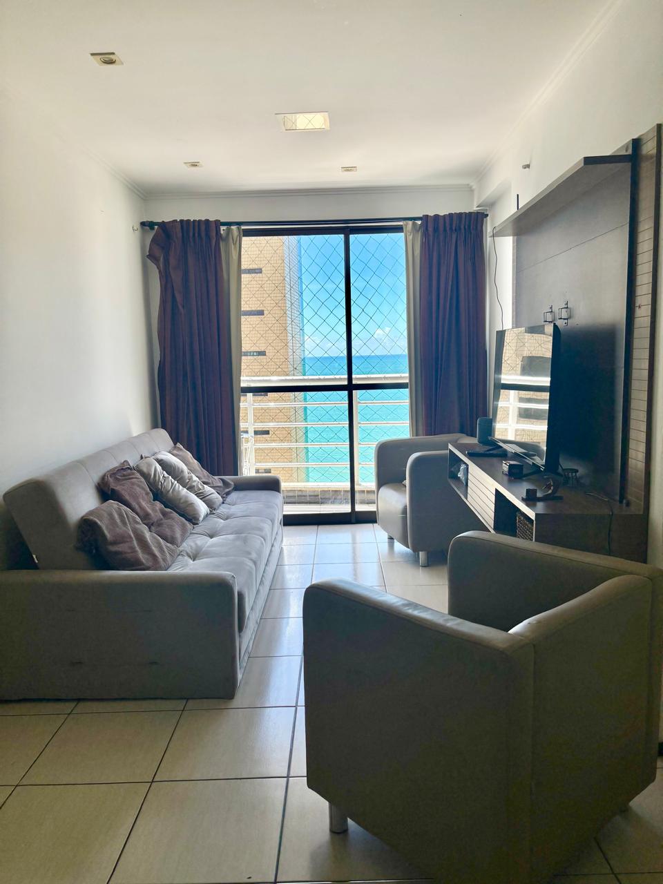 Foto do anúncio de Flat vista mar - Oceano Atlântico em Praia de Iracema, Fortaleza