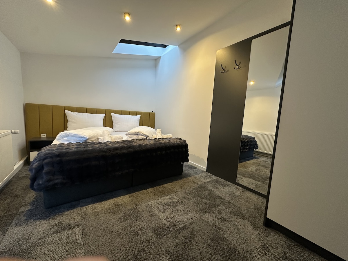 Apartment with bathroom with shower
