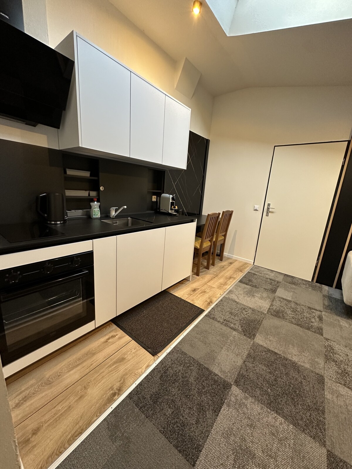 Apartment with bathroom with shower