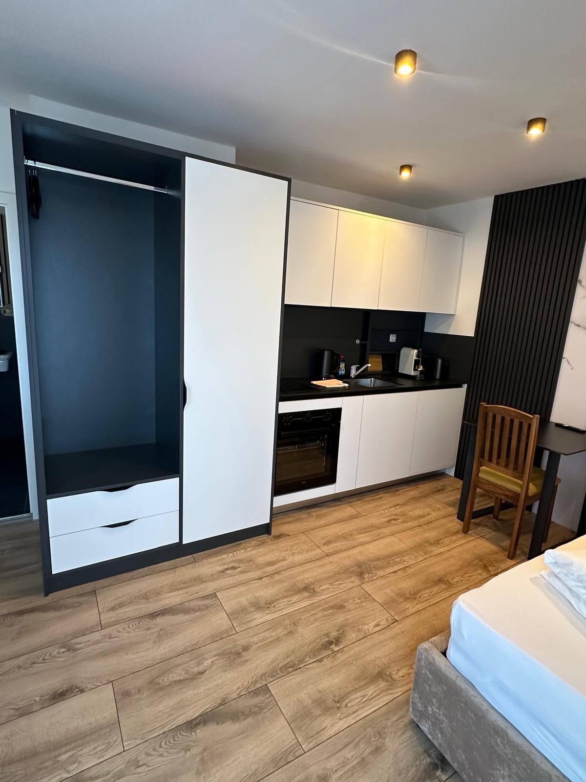 Apartment with bathroom with shower