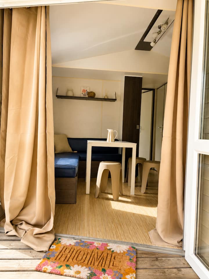Bungalow Climatisé 4-6 Pers • Terrasse • Cévennes - Le Martinet