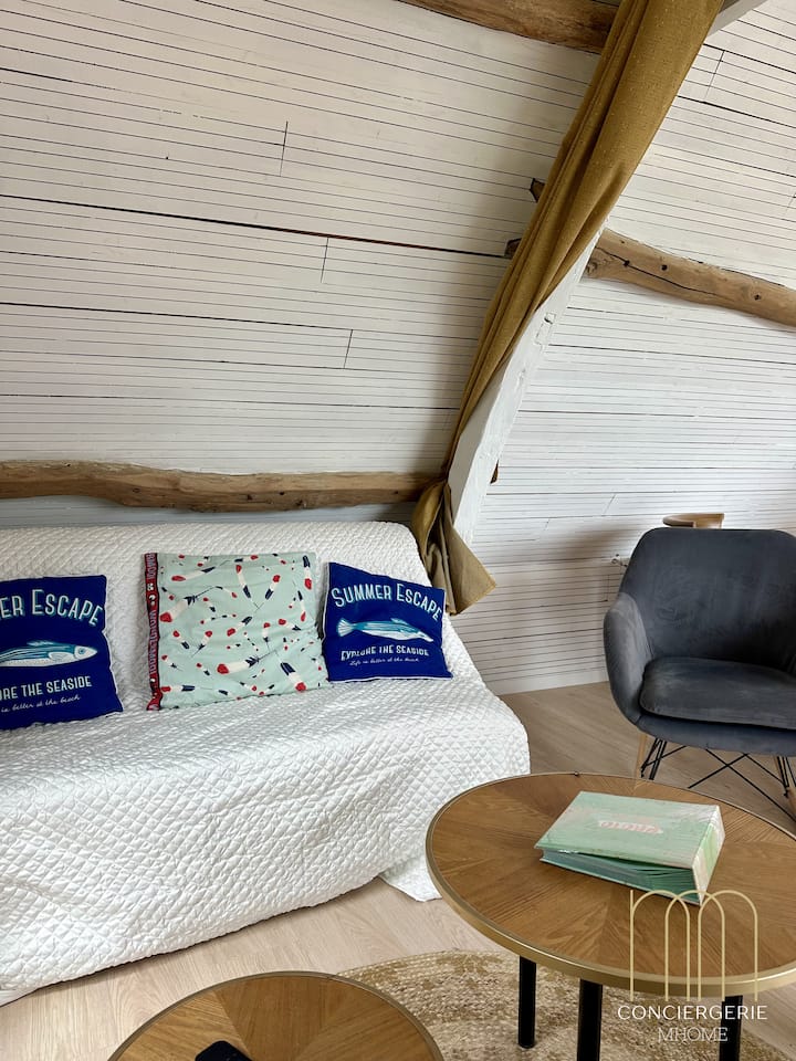 Maison Cosy & Atypique - 7 Min De La Mer - Jardin - Veules-les-Roses