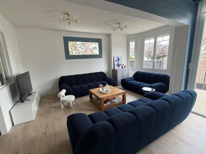 Villa Les Edelweiss | 10 Minutes à Pied De La Mer - Franceville-Plage