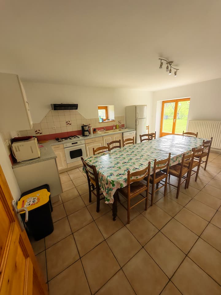 Gite Familiale 14 Couchages - Département Doubs