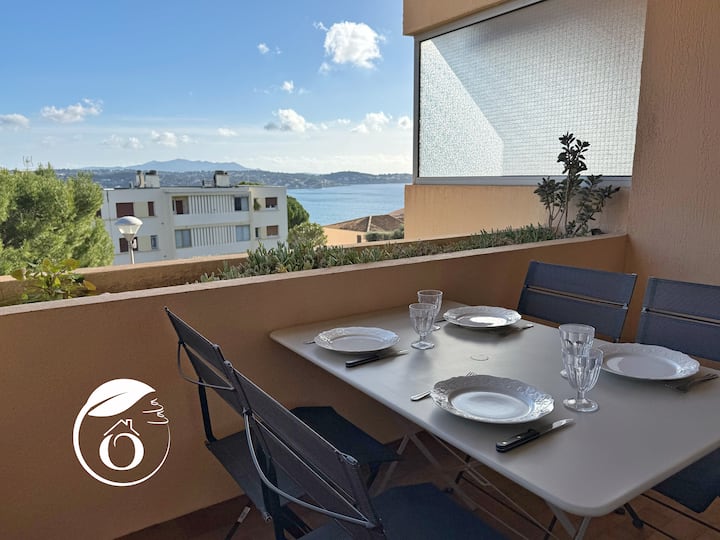 T2 Cosy Vue Mer & Terrasse  Tout à Pied à Bandol - Bandol