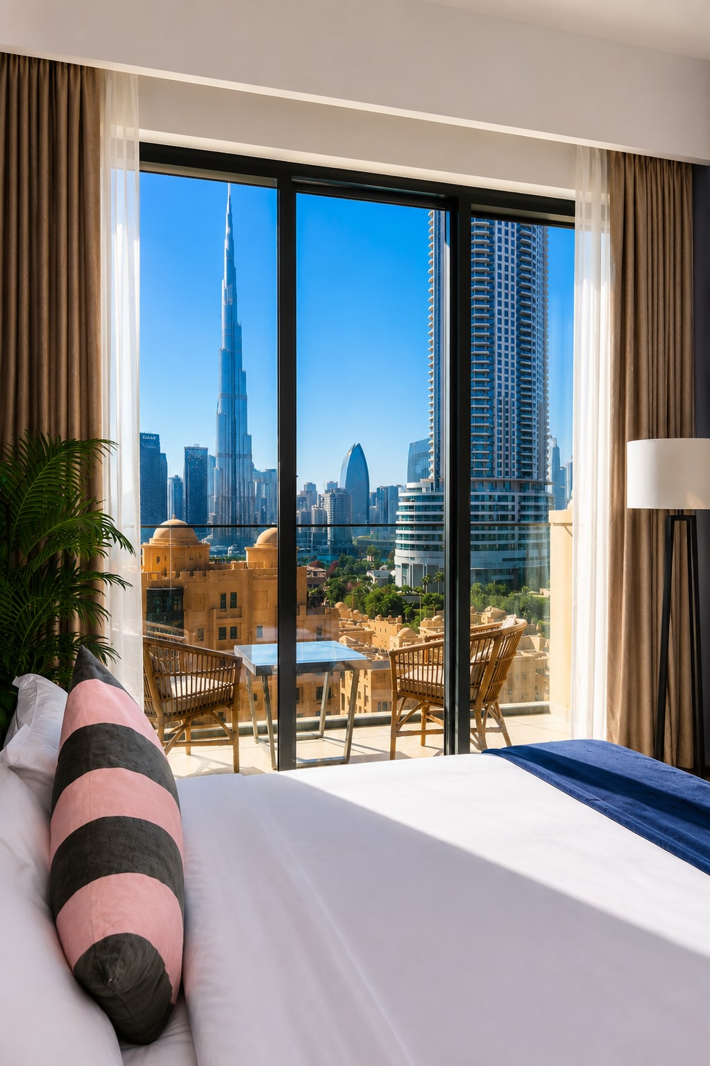 2 Bedroom Furnished Apartment with Fountain View · VII 4