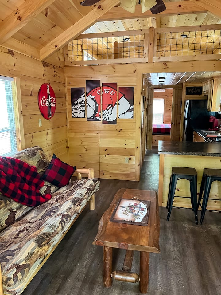 Nature Cabin Pet Friendly - Lake Thicketty