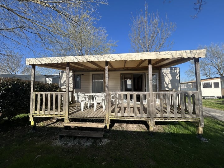 Mobil-home Premium 3 Pièces 4 Personnes Climatisé - Talmont-sur-Gironde