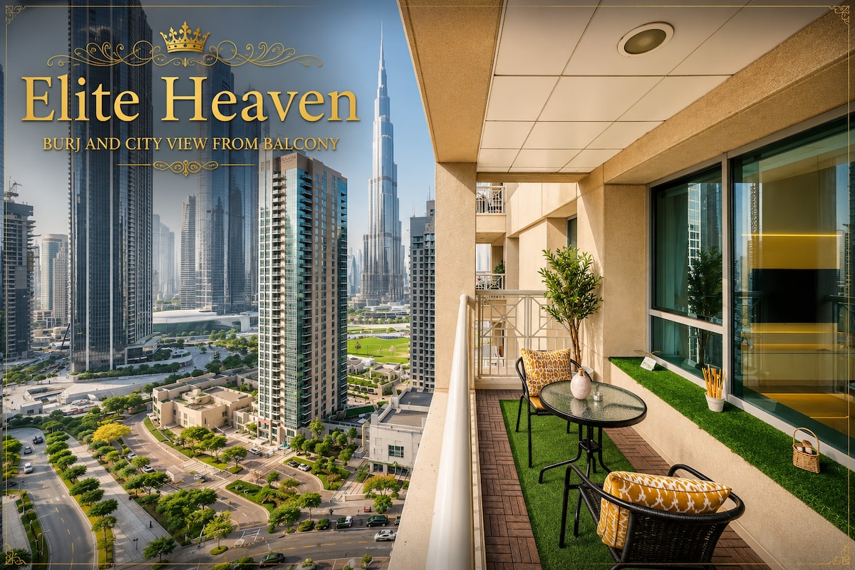 1 Bedroom Furnished Apartment with Burj Khalifa View 2