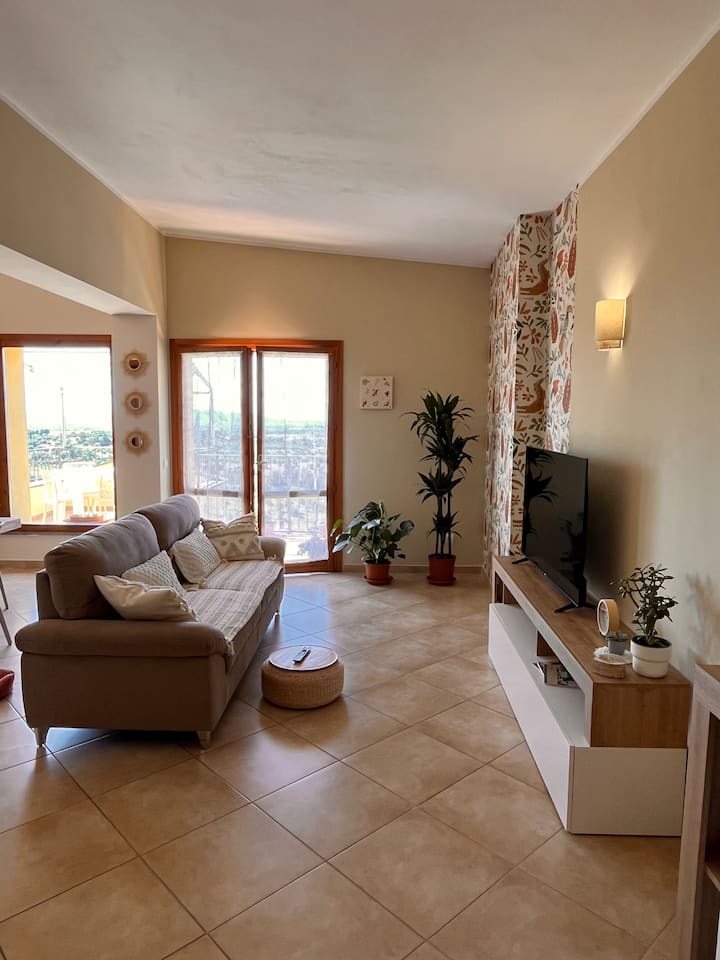 Appartamento Attico Con Terrazza Vista Mare - Magliano in Toscana