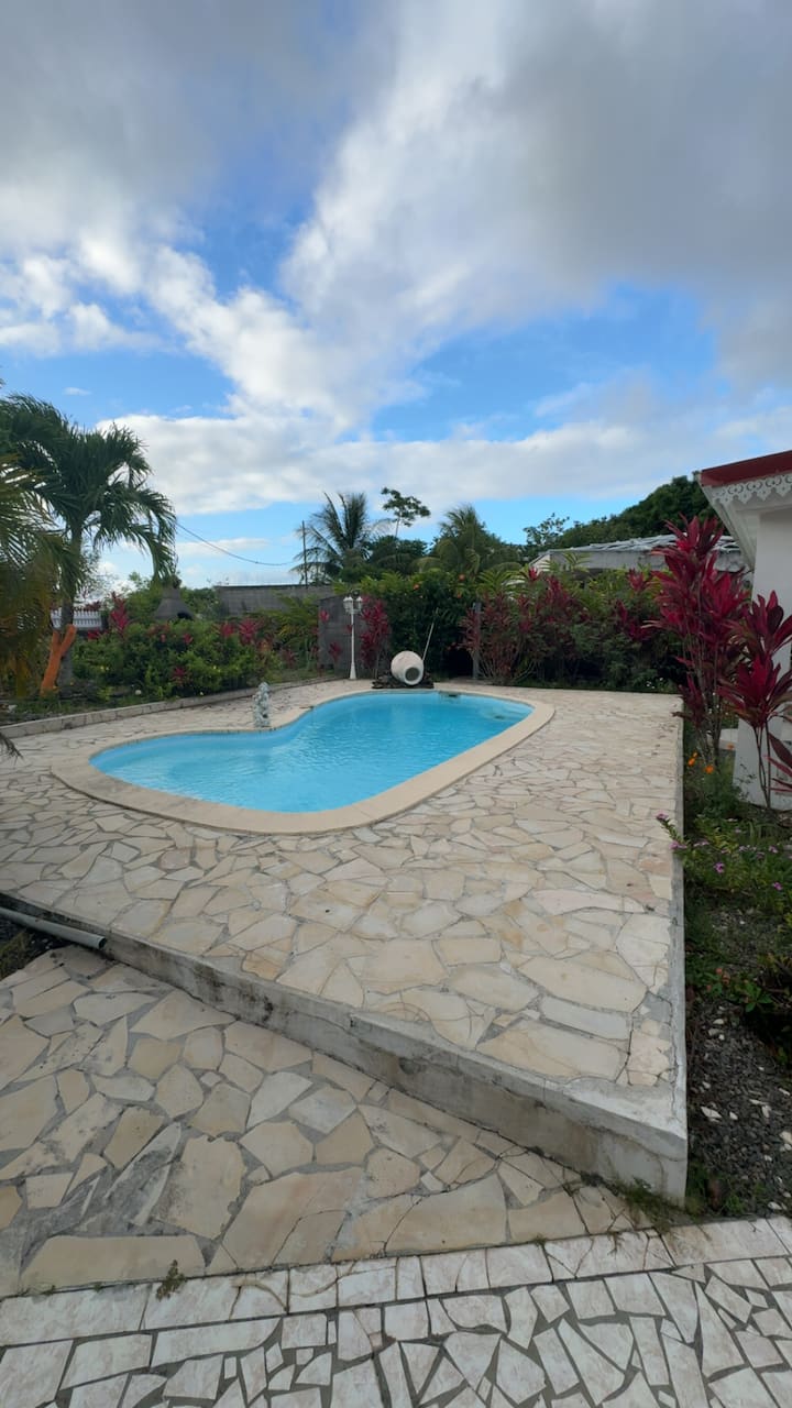 Maison Saint-anne Piscine Privée - Guadalupe