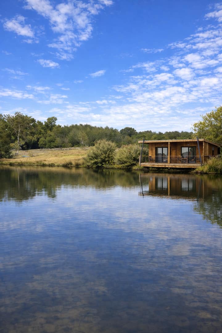 Chalet Au Bord Du Lac 4 Personnes - Gironde