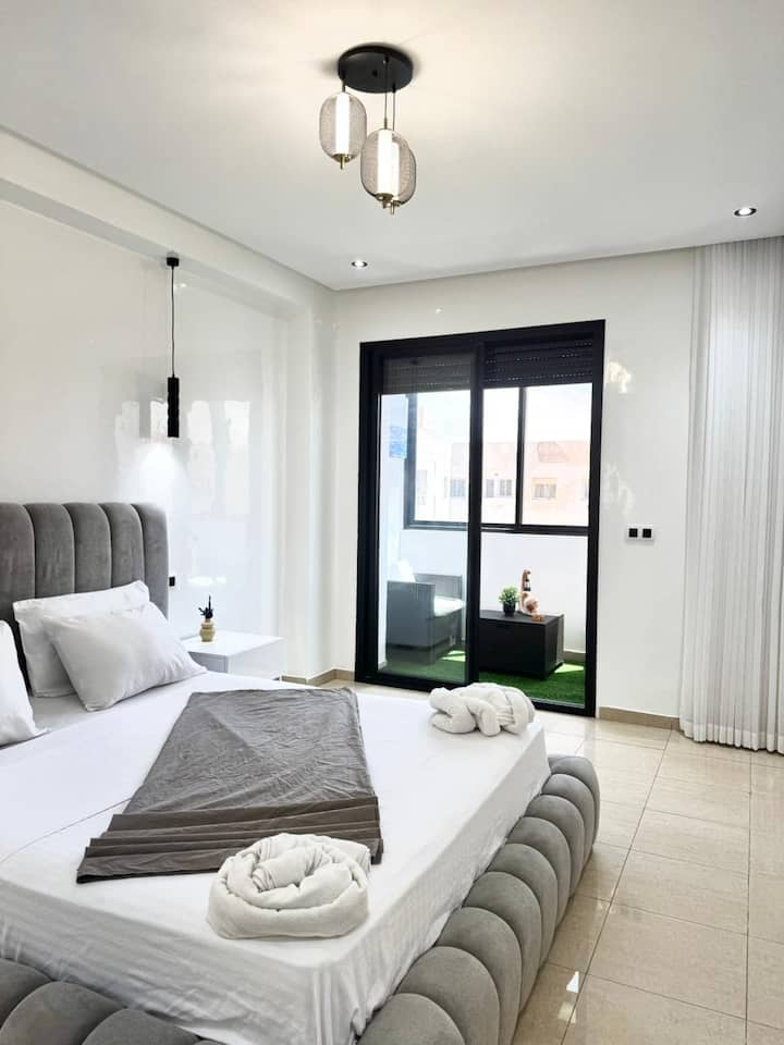 Cozy & Spacious 2br (107 M²)-10mn From The Beach - Agadir