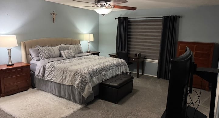 Recámara Privada King Size Con Baño Privado - Grand Prairie, TX