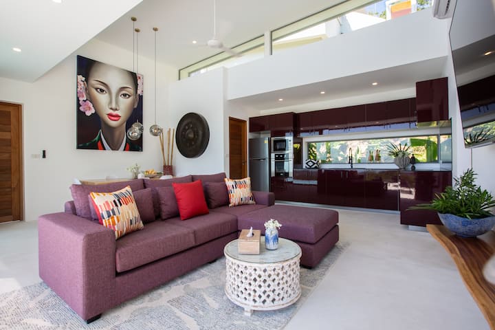 4br Private Pool Villa I Sea View, Nature&serenity - Ko Samui
