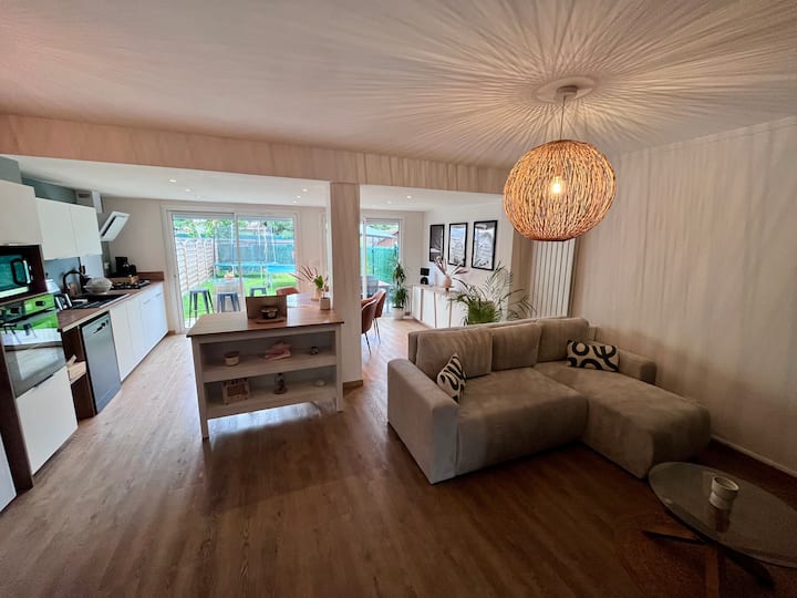Maison Jardin, 7 Km Du Circuit 24h Du Mans, 3 Ch - Le Mans