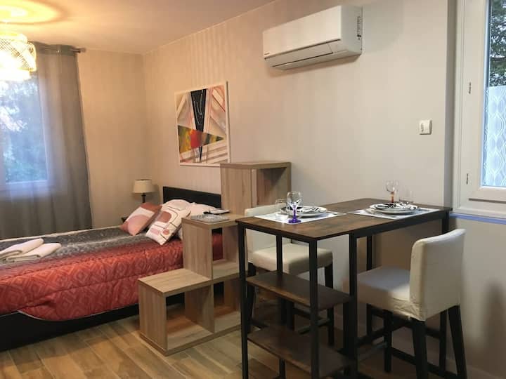 Le Catalan | Studio Cosy, Parking, Toulouse - Blagnac