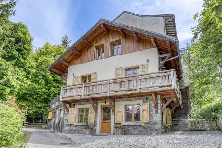 Superbe Chalet Pour 8 Personnes Au Cœur De Megève - Megève
