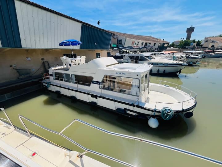 Bateau Spacieux Vue Sur L'eau - 8 Pers. - Béziers