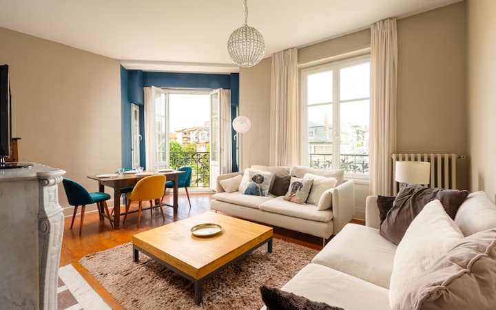 Le Clocher - ÉLégant Appartement Au Cœur De - Biarritz
