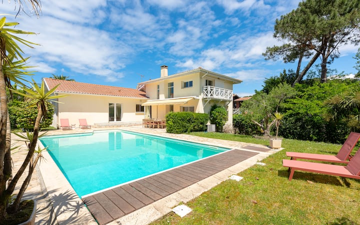 Tenisa Keyweek Villa Avec Piscine à Chiberta - Bayonne