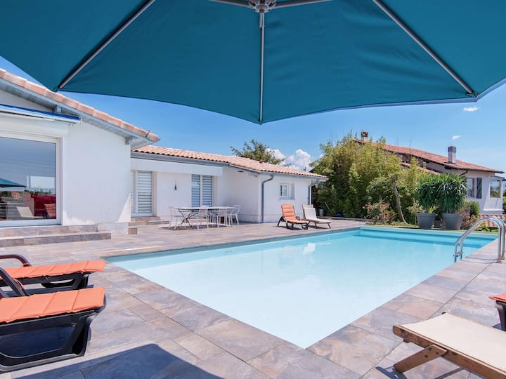 Maison Avec Piscine - 8 Pers. - Hendaye