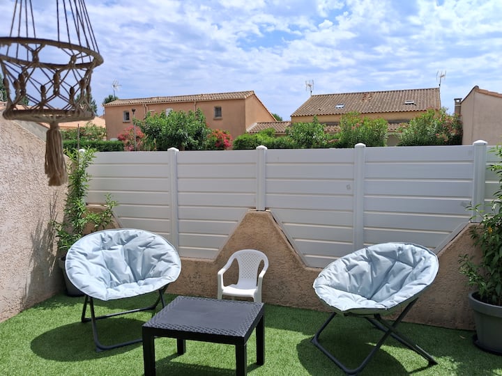 Maison Proche Plage Et Commerces - Vias