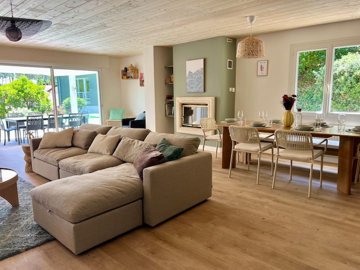 Maison Familiale Sous Les Pins, Proche Océan - Lacanau Océan