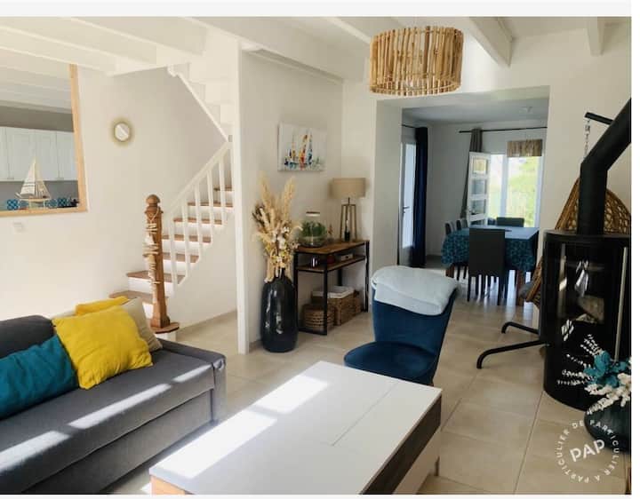Maison Pierre Jardin Port Plages Commerces à Pieds - Locmariaquer