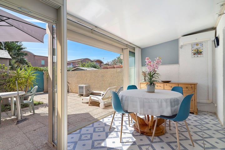 Villa à 80 M De La Plage Grazel - Gruissan