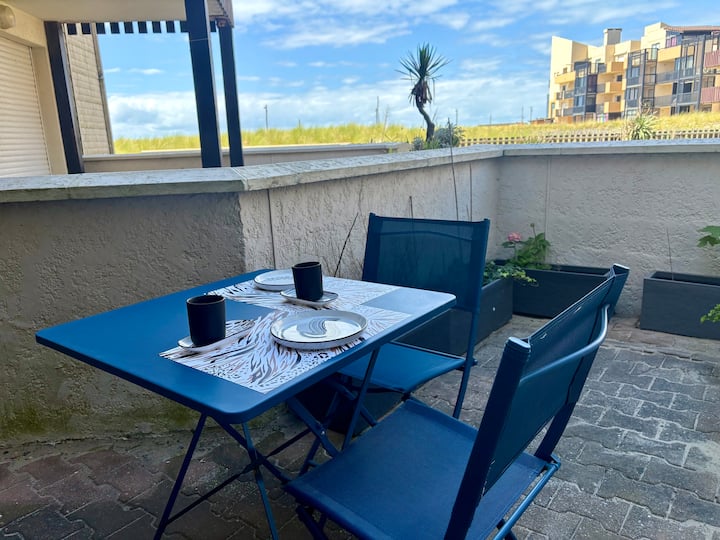 Terrasse Face à L'océan, Plage 100m, Parking Privé - Lacanau Océan