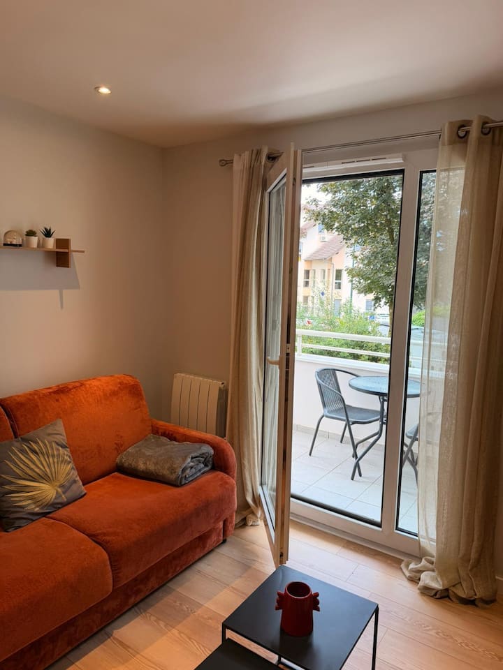 Studio Cosy Avec Balcon Au Calme - Proche Centre - Annecy