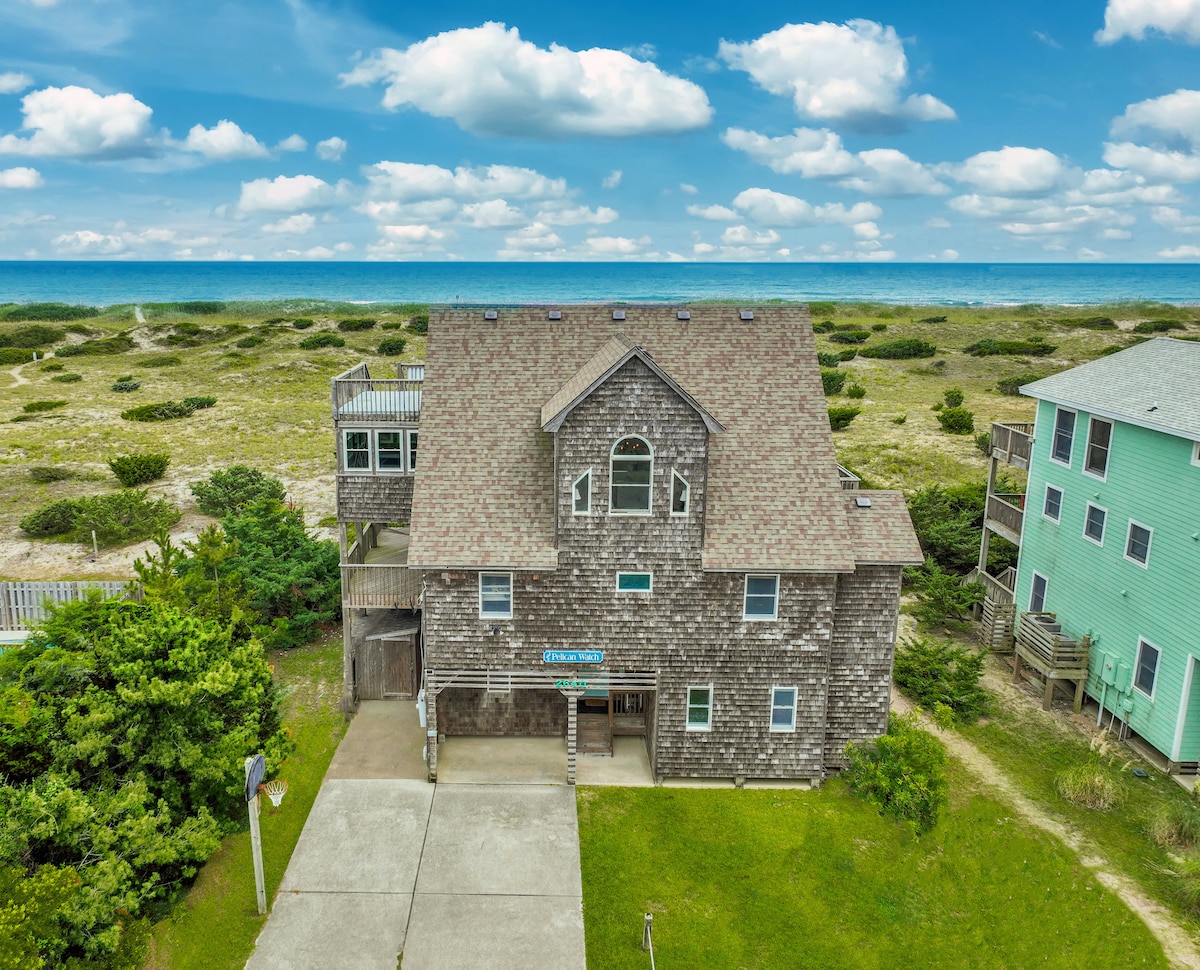 Obx Oceanfront Luxury - Heated Pool - Hot Tub