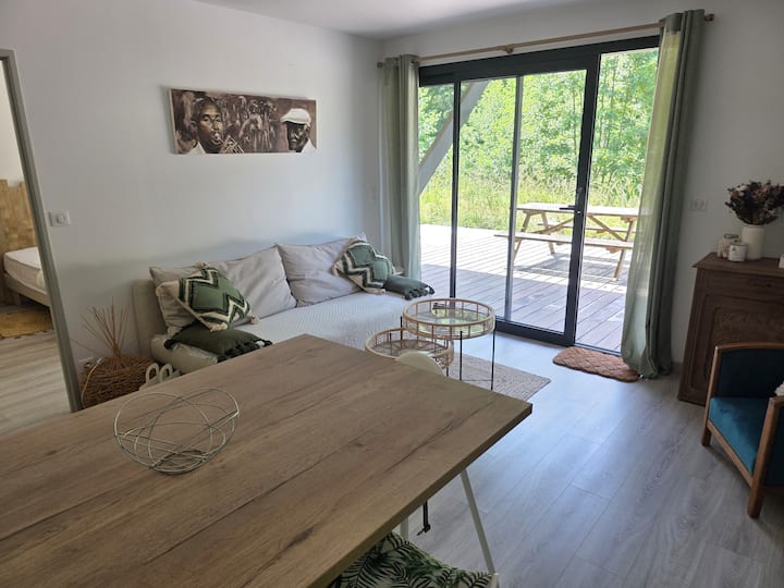 ÉLégant Rez-de-jardin Avec Terrasse Au Pays Basque - Bayonne