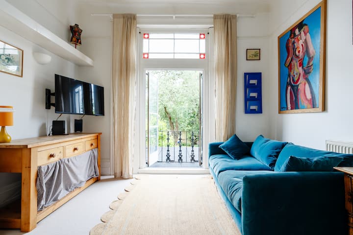Chic Flat W/garden View - Notting Hill