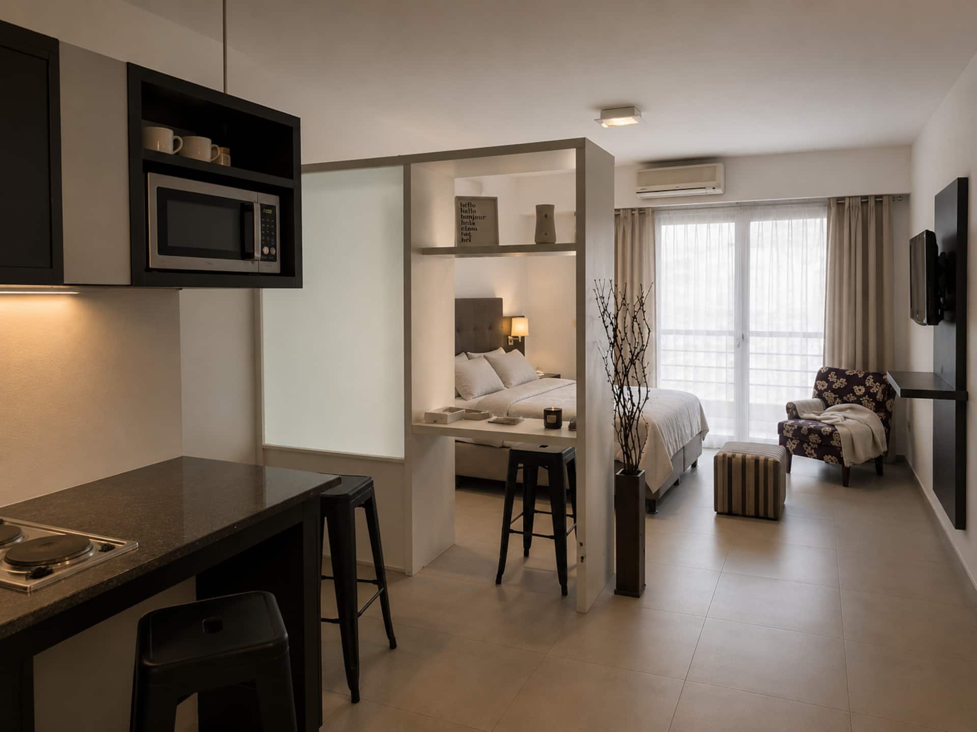 Studio with balcony in Microcentro