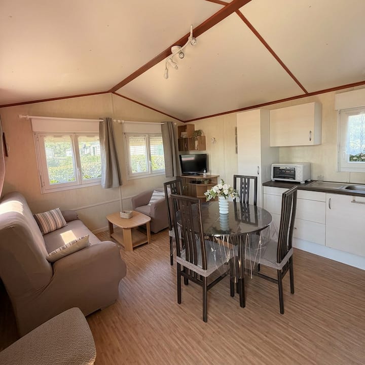 Mobil-home Cosy 6pers- Avec Piscine à 400m Plage - Bretignolles-sur-Mer