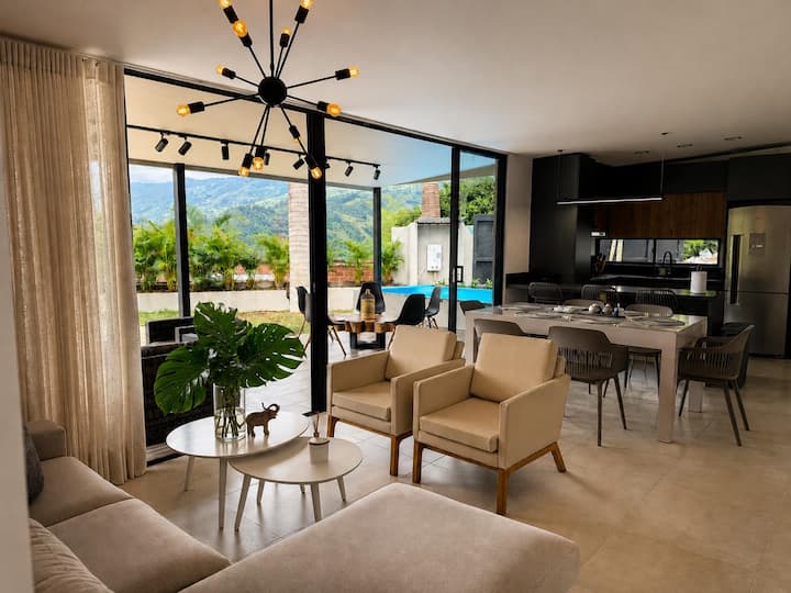 Villa Aliciacopacabana30min/med/piscina/jacussi - Girardota